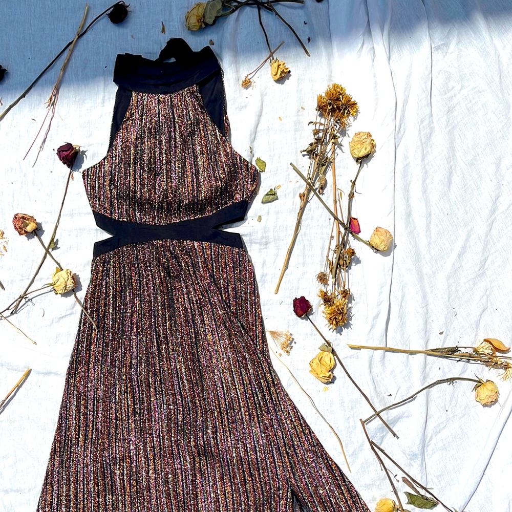 BCBGeneration Maxi Halter Dress. Size 4.